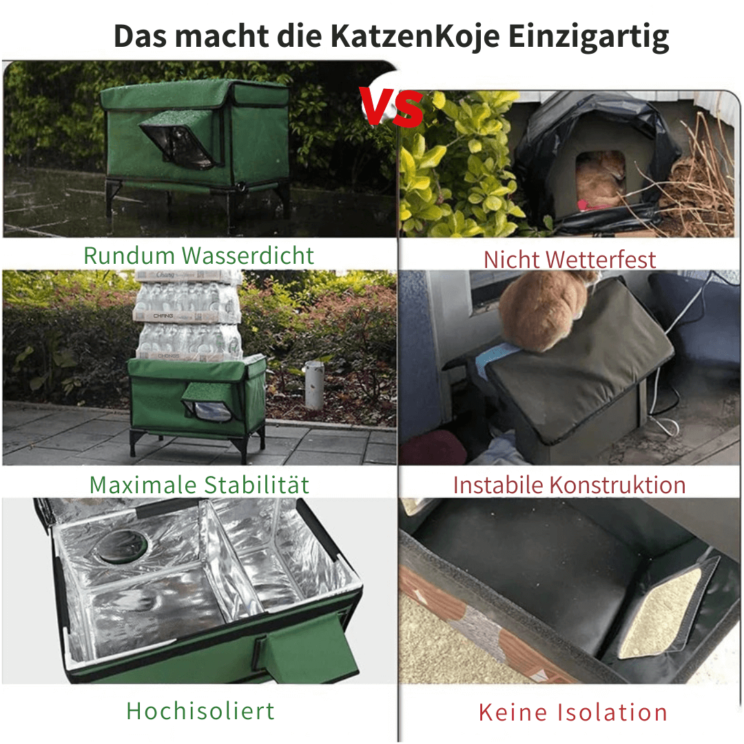 KatzenKoje - Rückzugsort für Abenteurer auf vier Pfoten!