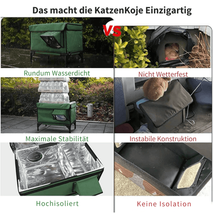 KatzenKoje - Rückzugsort für Abenteurer auf vier Pfoten!